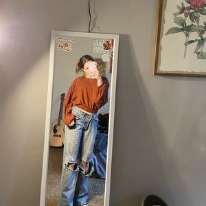 altar’d state orange sweater